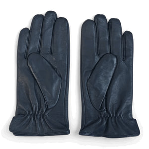 Men's Leather Wool Lined Elastic Wrist Gloves-TruClothing