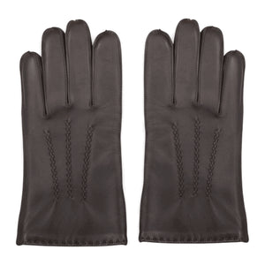 Men's Leather Wool Lined Gloves-TruClothing