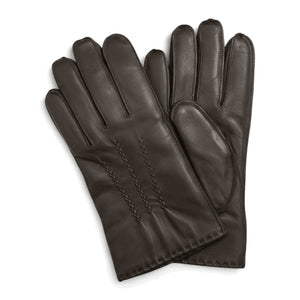 Men's Leather Wool Lined Gloves-TruClothing