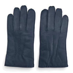 Men's Leather Wool Lined Gloves-TruClothing