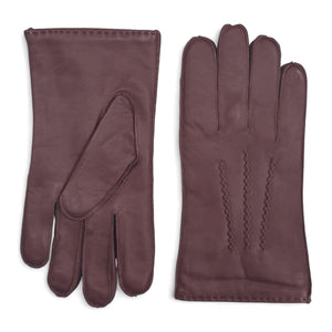 Men's Leather Wool Lined Gloves-TruClothing