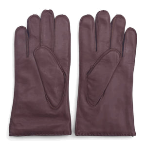 Men's Leather Wool Lined Gloves-TruClothing