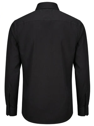 Men's Slim Fit Long Sleeve Button-Down Dress Shirt