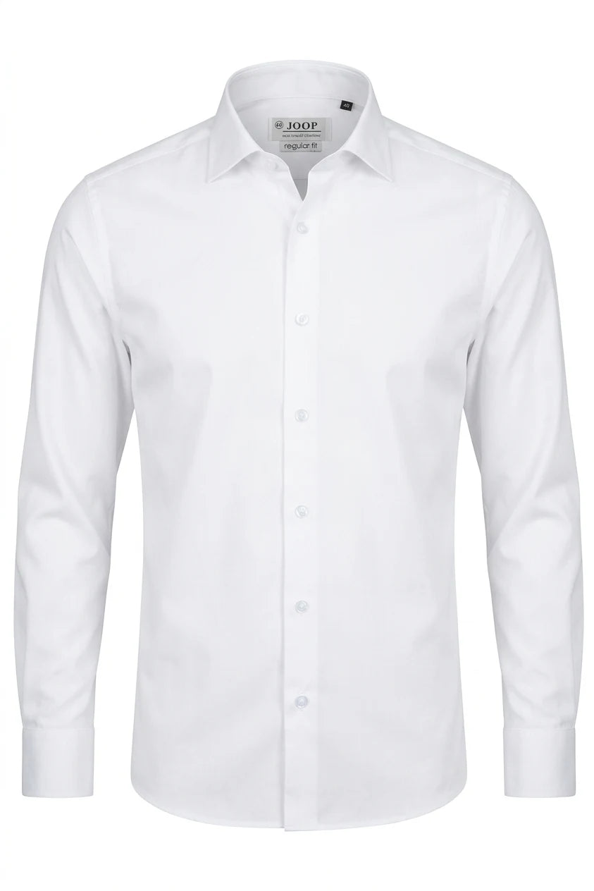 Men's Slim Fit Long Sleeve Button-Down Dress Shirt