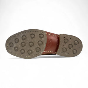 Men's Tan Brown Suede Leather Brogues Shoes