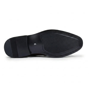 Men's Vegan Leather Double Monk Strap Loafers