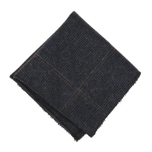 Men's Wool Blend Herringbone Plaid Tweed Tie-TruClothing