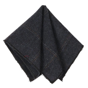 Men's Wool Blend Herringbone Plaid Tweed Tie-TruClothing