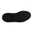 Men's Dark Grey Water-Resistant Chelsea Ankle Boots-TruClothing