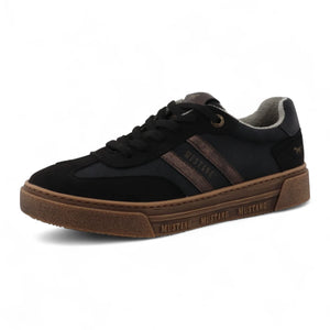 Women's Black Street Platform Sneakers Shoes-TruClothing