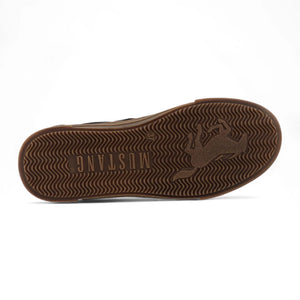 Women's Black Street Platform Sneakers Shoes-TruClothing