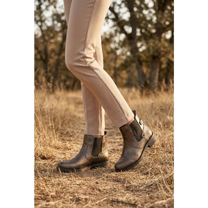 Women's Golden Brown Chelsea Ankle Boots-TruClothing