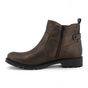 Women's Golden Brown Chelsea Ankle Boots-TruClothing