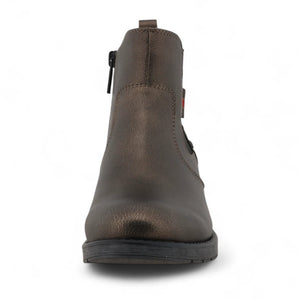 Women's Golden Brown Chelsea Ankle Boots-TruClothing
