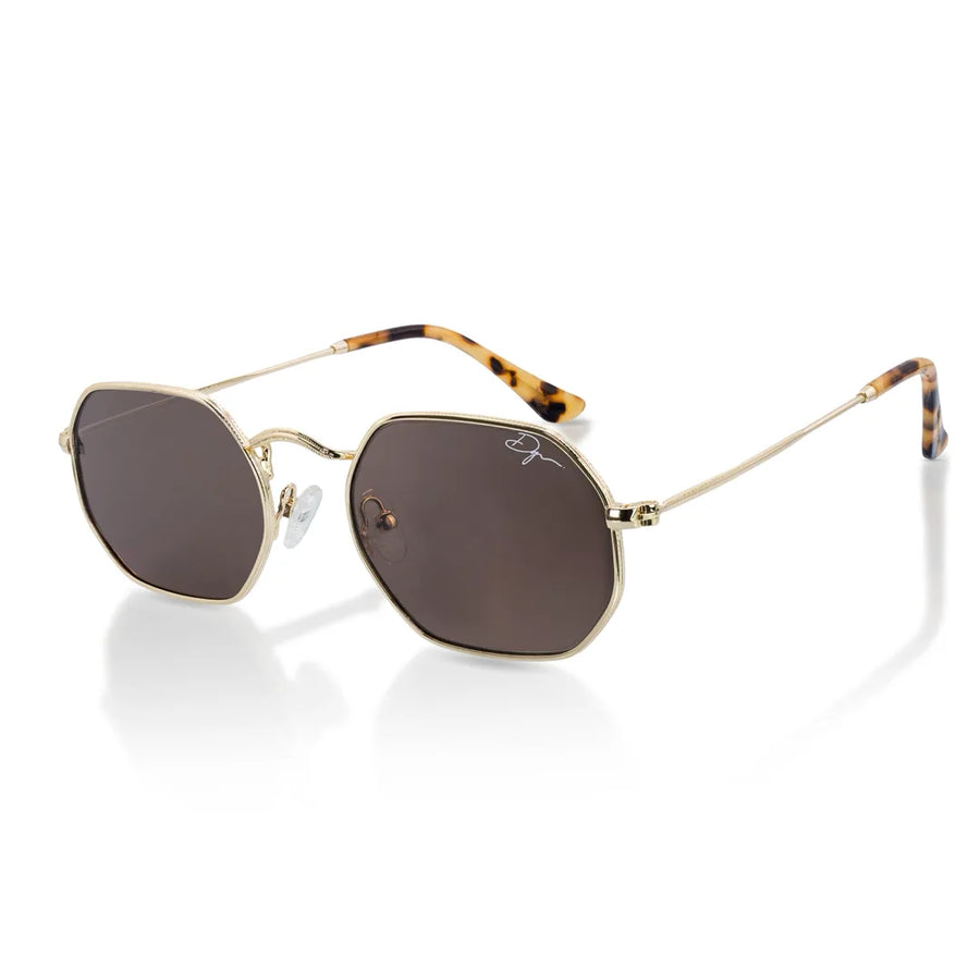 Napoli - Retro Rectangle Polarized Sunglasses-TruClothing
