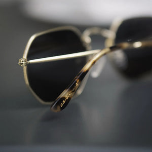 Napoli - Retro Rectangle Polarized Sunglasses-TruClothing