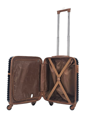Hard Case Shell Suitcase Carry On Combination Lock-TruClothing