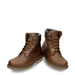 03 GTX C1 - Men's Bark Brown Waterproof Leather Ankle Boots