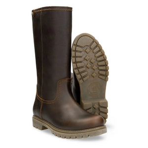Bambina B82 - Women's Brown Waterproof Leather Boots