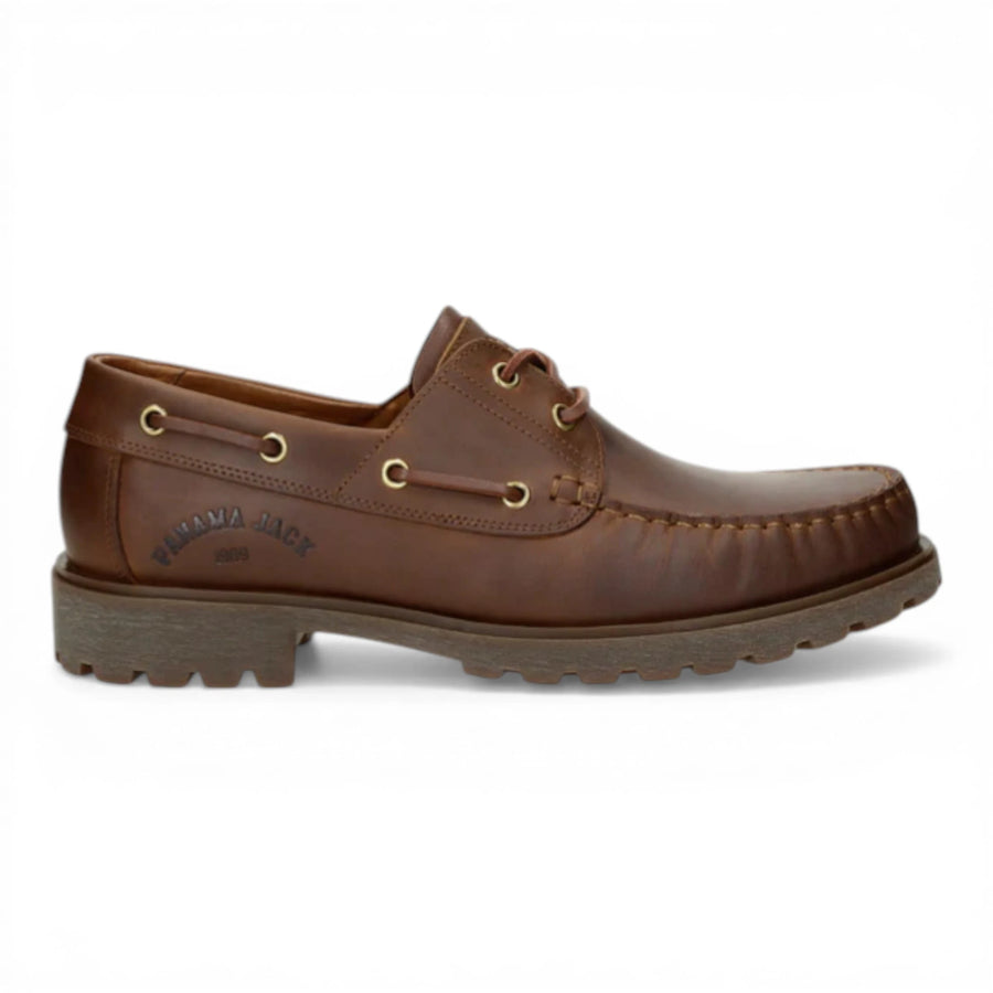 Boat C5 - Men's Waterproof Brown Leather Low-Cut Ankle Boots