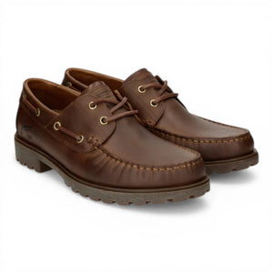 Boat C5 - Men's Waterproof Brown Leather Low-Cut Ankle Boots