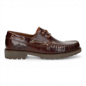 Boat C8 - Men's Waterproof Brown Leather Low-Cut Ankle Boots