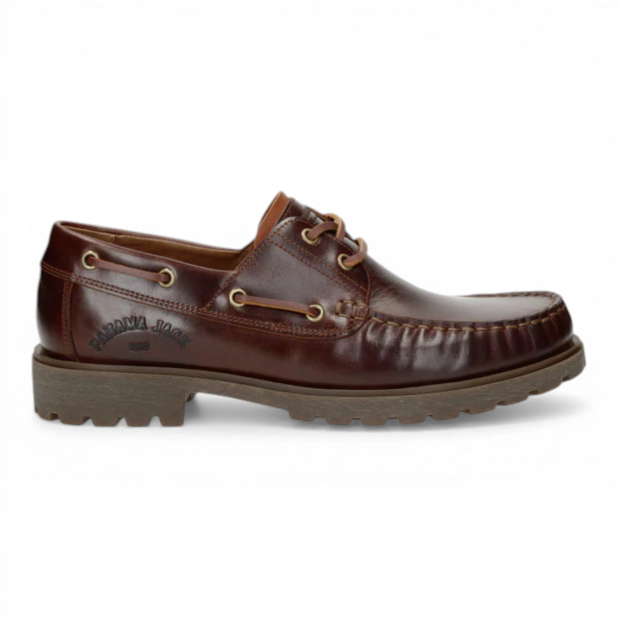 Boat C8 - Men's Waterproof Brown Leather Low-Cut Ankle Boots