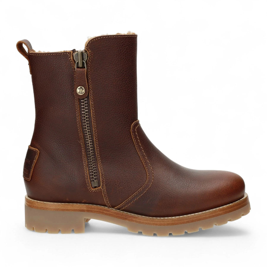 Fabi Igloo B2 - Women’s Brown Waterproof Leather Ankle Boots