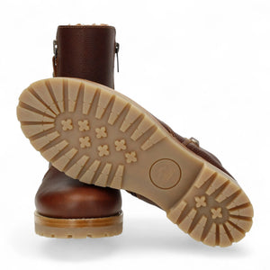 Fabi Igloo B2 - Women’s Brown Waterproof Leather Ankle Boots