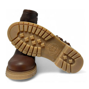 Felina B33 - Women's Brown Waterproof Leather Ankle Boots