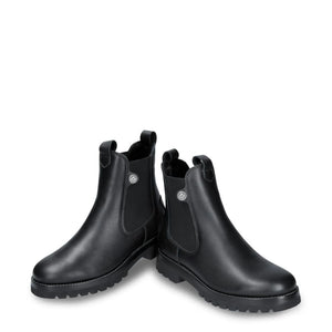 Francesca B1 - Women's Black Waterproof Leather Boots