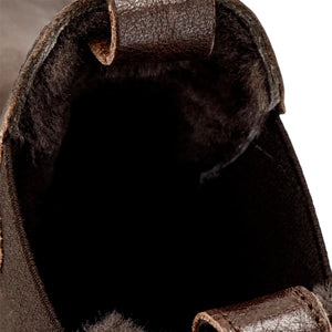 Francesca B13 - Women's Brown Leather Chelsea Boots