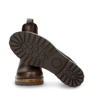 Francesca B13 - Women's Brown Leather Chelsea Boots