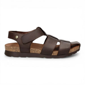 Stanley C1 - Men's Waterproof Bark Brown Leather Sandals