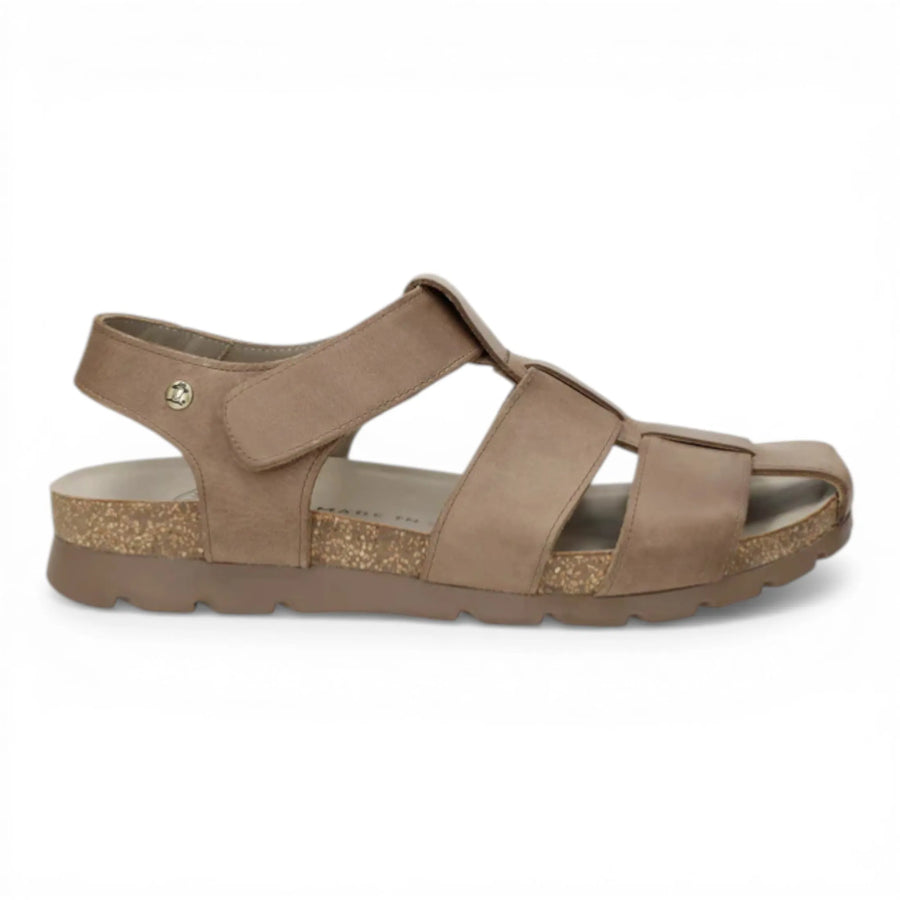 Stanley C8 - Men’s Waterproof Taupe Leather Sandals