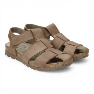 Stanley C8 - Men’s Waterproof Taupe Leather Sandals