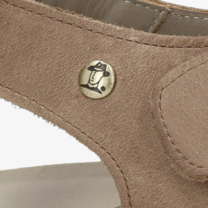 Stanley C8 - Men’s Waterproof Taupe Leather Sandals