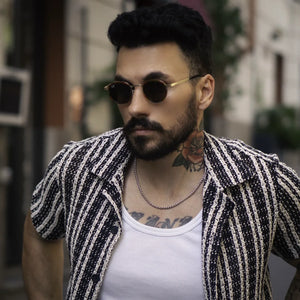 Paris - Retro Round Polarized Sunglasses-TruClothing