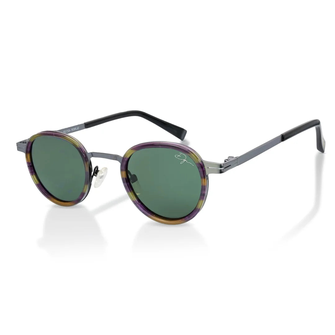 Paris - Retro Round Polarized Sunglasses-TruClothing