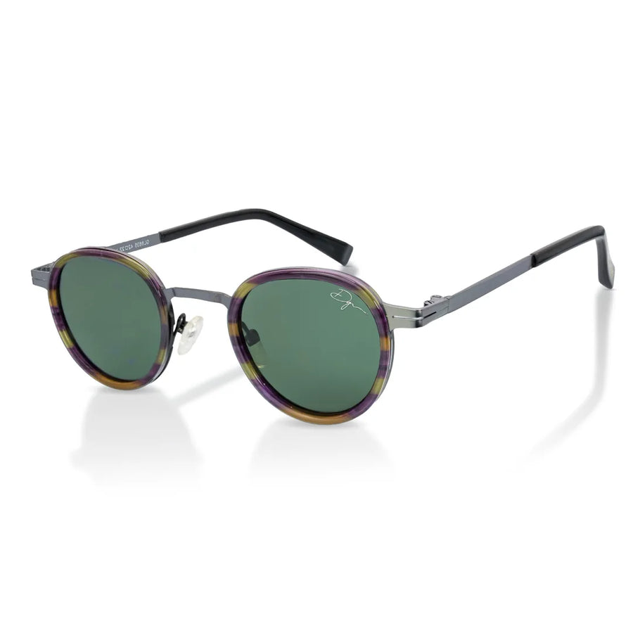 Paris - Retro Round Polarized Sunglasses-TruClothing