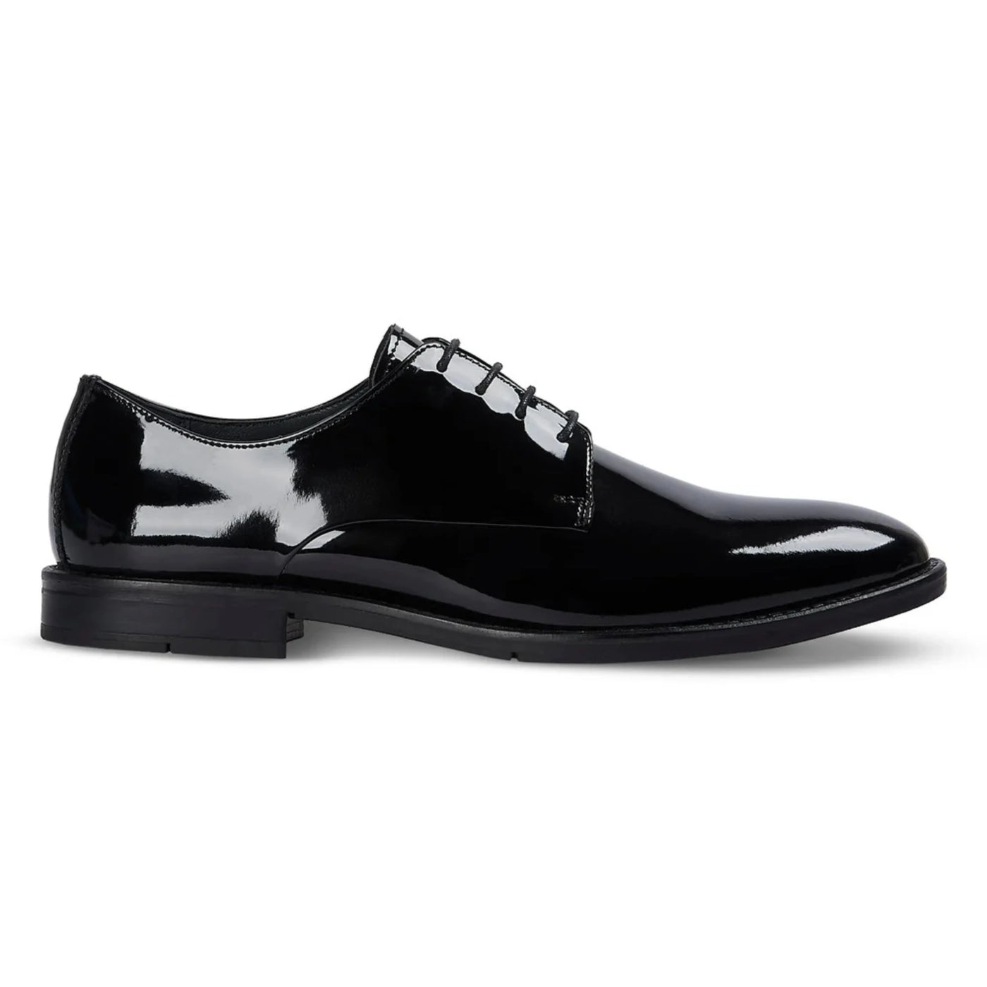 Beaumont - Men's Black Patent Leather Derby Shoes