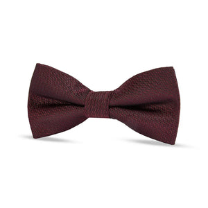 Boys Textured Satin Silk Bow tie-TruClothing