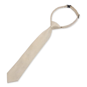 Boys Textured Necktie Satin Silk Tie-TruClothing
