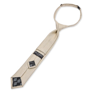 Boys Textured Necktie Satin Silk Tie-TruClothing