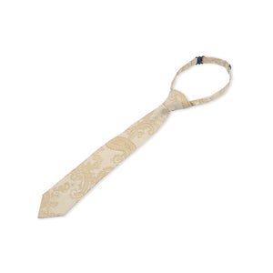 Boys Paisley Necktie Floral Satin Tie-TruClothing