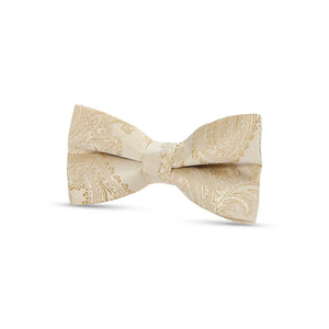 Boys Paisley Floral Satin Bow Tie-TruClothing