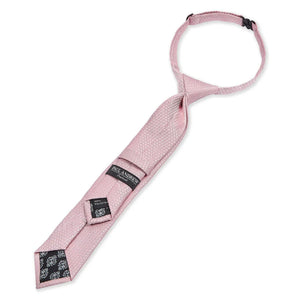 Boys Textured Necktie Satin Silk Tie-TruClothing