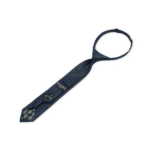 Boys Paisley Necktie Floral Satin Tie-TruClothing