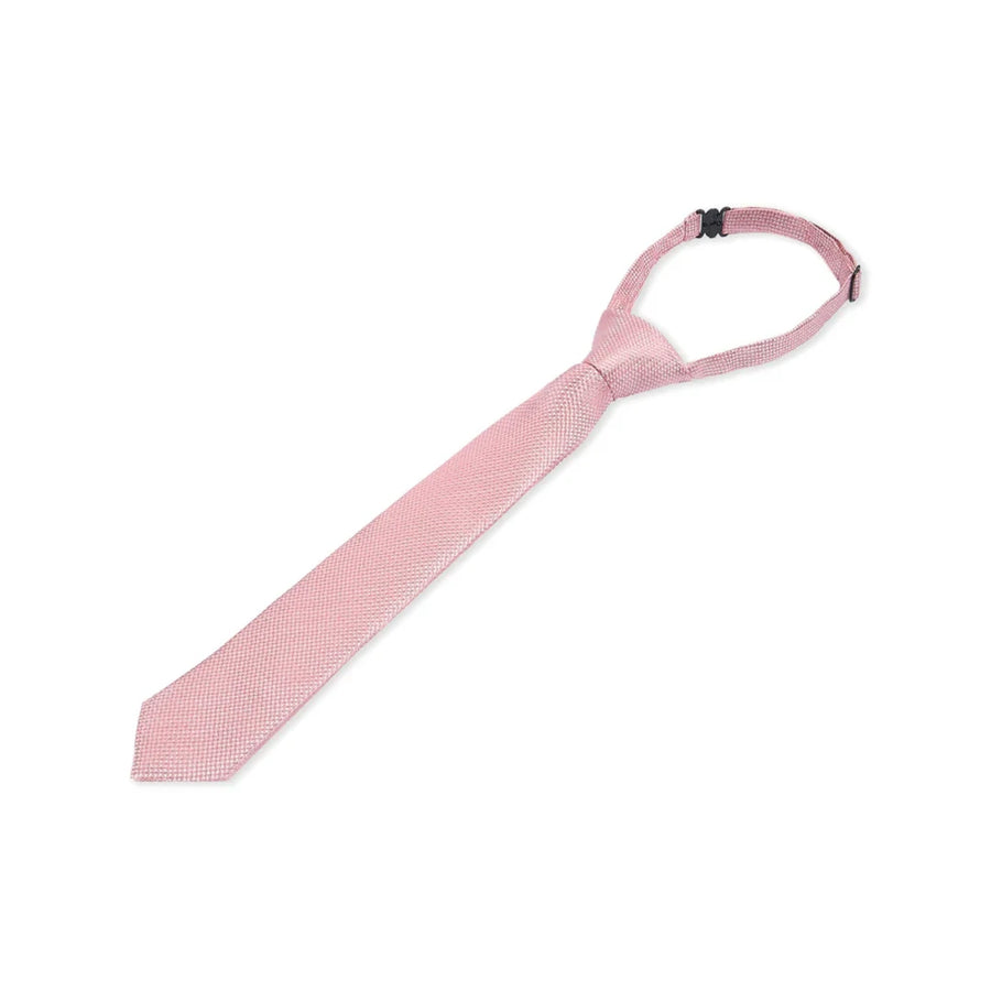 Boys Textured Necktie Satin Silk Tie-TruClothing