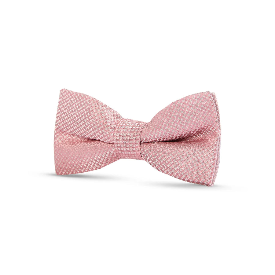 Boys Textured Satin Silk Bow tie-TruClothing